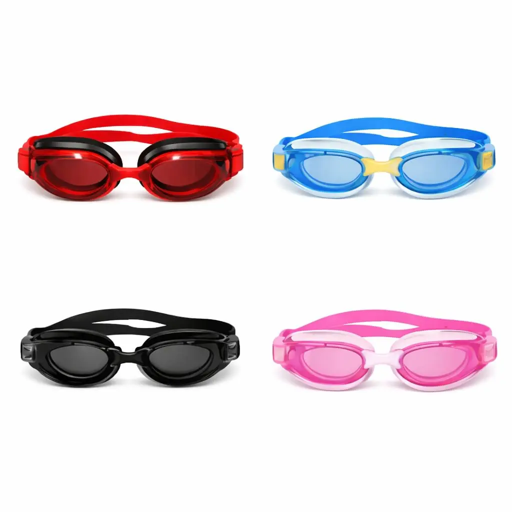 Óculos de Natação Infantil com Lentes Transparentes, Proteção UV, Anti-Embaçante, Vedação Anti-Vazamento, Alça Ajustável, Inclui Protetor de Ouvido e Ponte Nasal, Ideal para Piscina. - 1