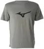 T-Shirt Mizuno Run Spark, M, Mescla Preto - 1