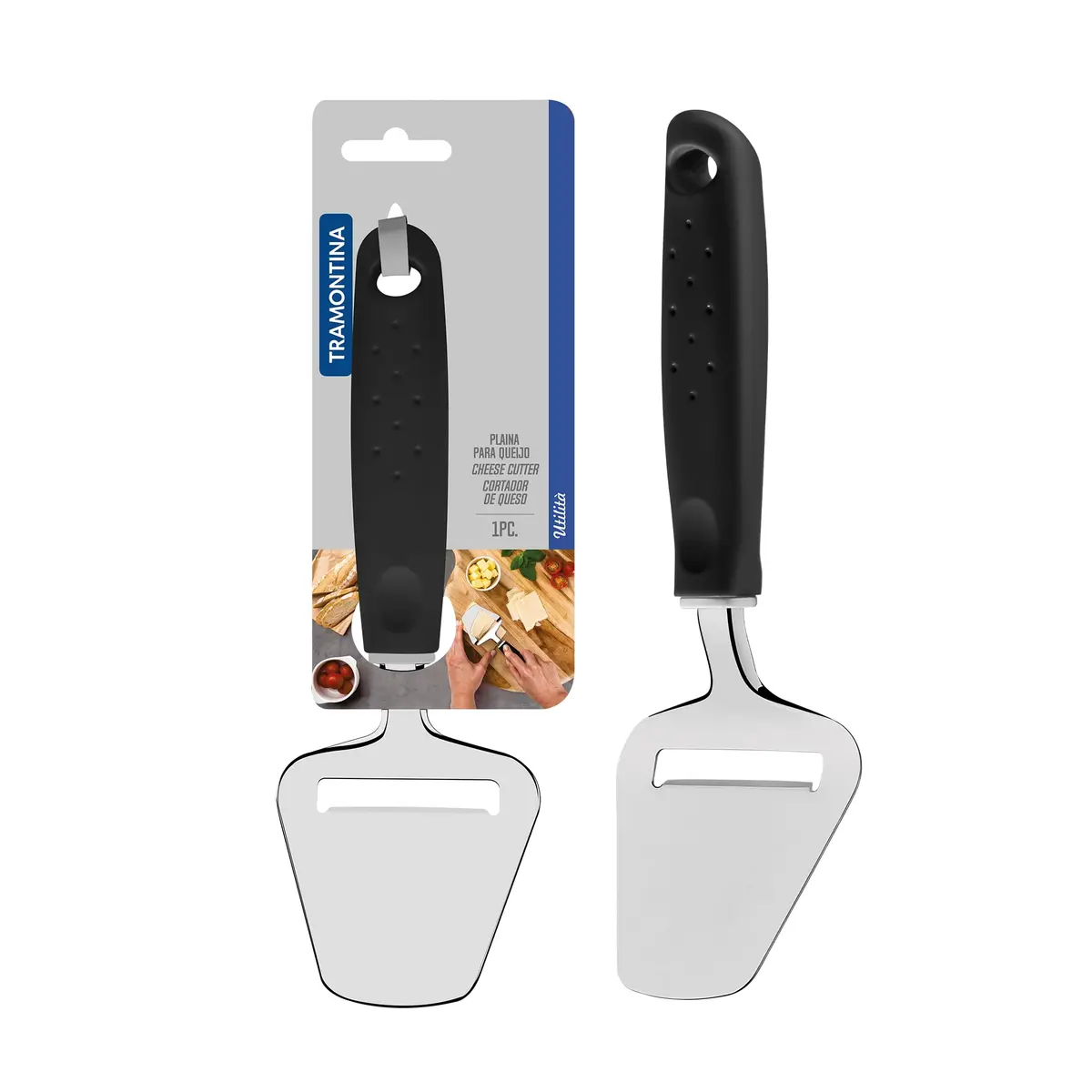 Plaina Para Queijo Tramontina Utilità Preto