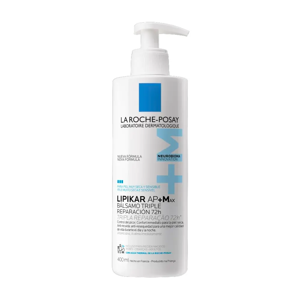 Loção Hidratante Corporal La Roche-Posay Lipikar Baume AP+MAX 400ml - 1