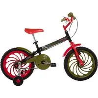 Bicicleta Infantil Aro 16 Caloi Power Rex - Freios Cantilever e Tambor