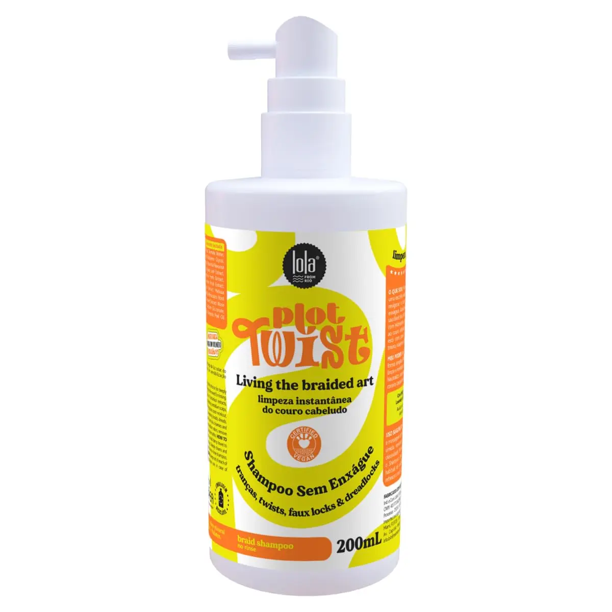 Lola Cosmetics Plot Twist Shampoo sem Enxágue 200ml - 1