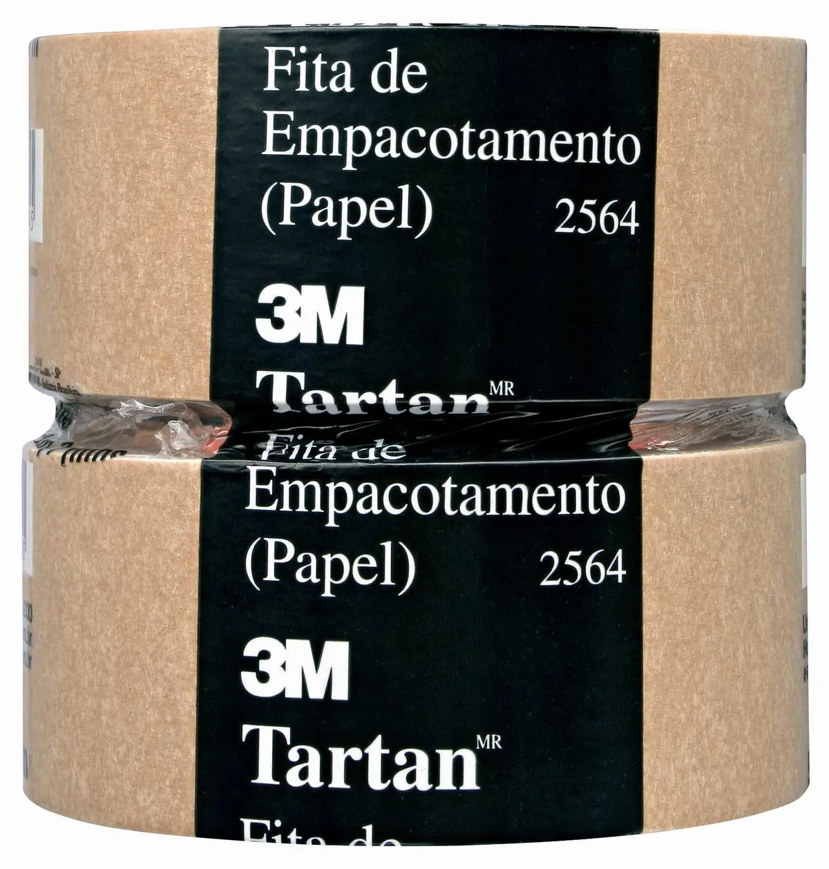 SCOTCH 3M Fita de Empacotamento Papel Tartan Marrom 50 mm x 50 m 2 Rolos | Resistente à Tração, Ideal para Mudanças e Envios, Fácil Manuseio, Excelente Conformabilidade em Superfícies