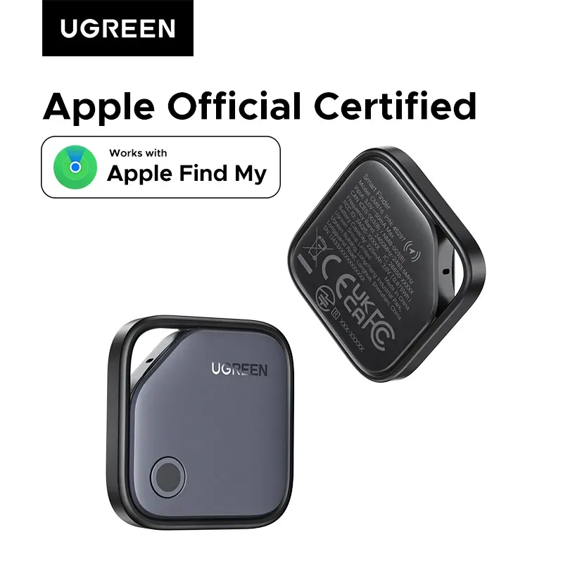 Rastreador Bluetooth UGREEN Smart Tag, Localizador de Chaves e Itens, SmartTag com Bateria de até 2 Anos para iPhone Apple Find My (apenas iOS) - 1