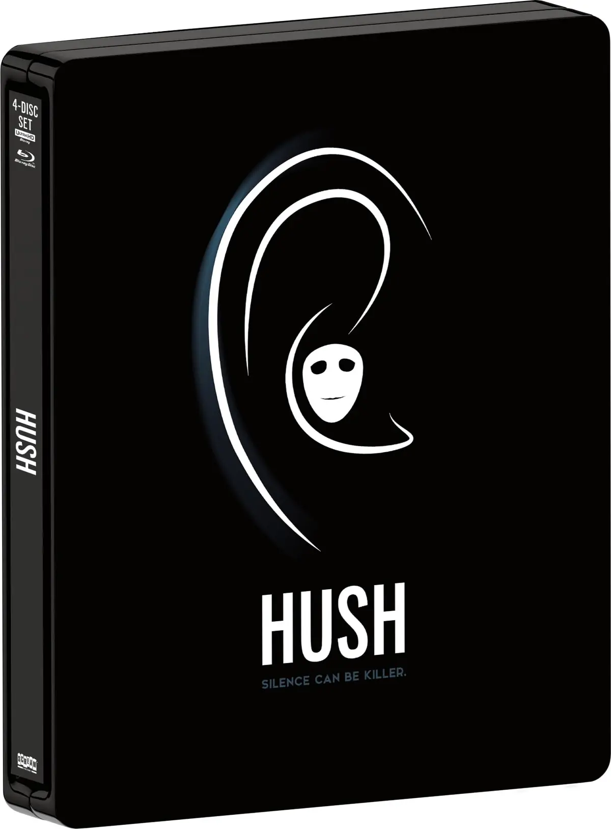 Hush (2016) - Limited Edition Steelbook 4K Ultra HD + Blu-ray