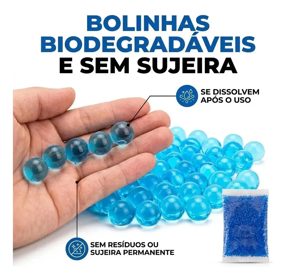 Arma Bolinha De Gel Arminha Ak47 ou M416 Metralhadora Automática Bolinhas Recarregavel Usb Cor Sortidos Marca Lupita thumbnail 4