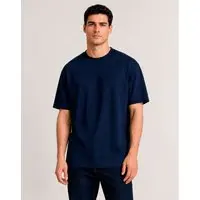 Camiseta Masculina Oversize 80091 Marinho Consciência