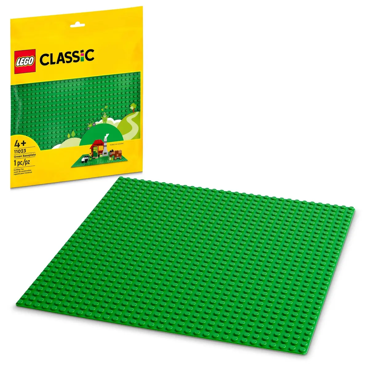 LEGO Classic Placa de Construção 11023 Kit de Construção; Jogo Criativo Sem Limites para Construtores LEGO de 4 anos ou mais (1 peça), Modelo: 6384599, Cor: multicolor - 1