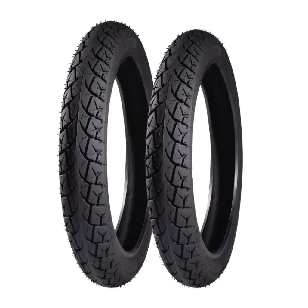 PAR DE PNEU NOVO TITAN 150 CG 125 FAN 160 YBR MOTO EXTREME