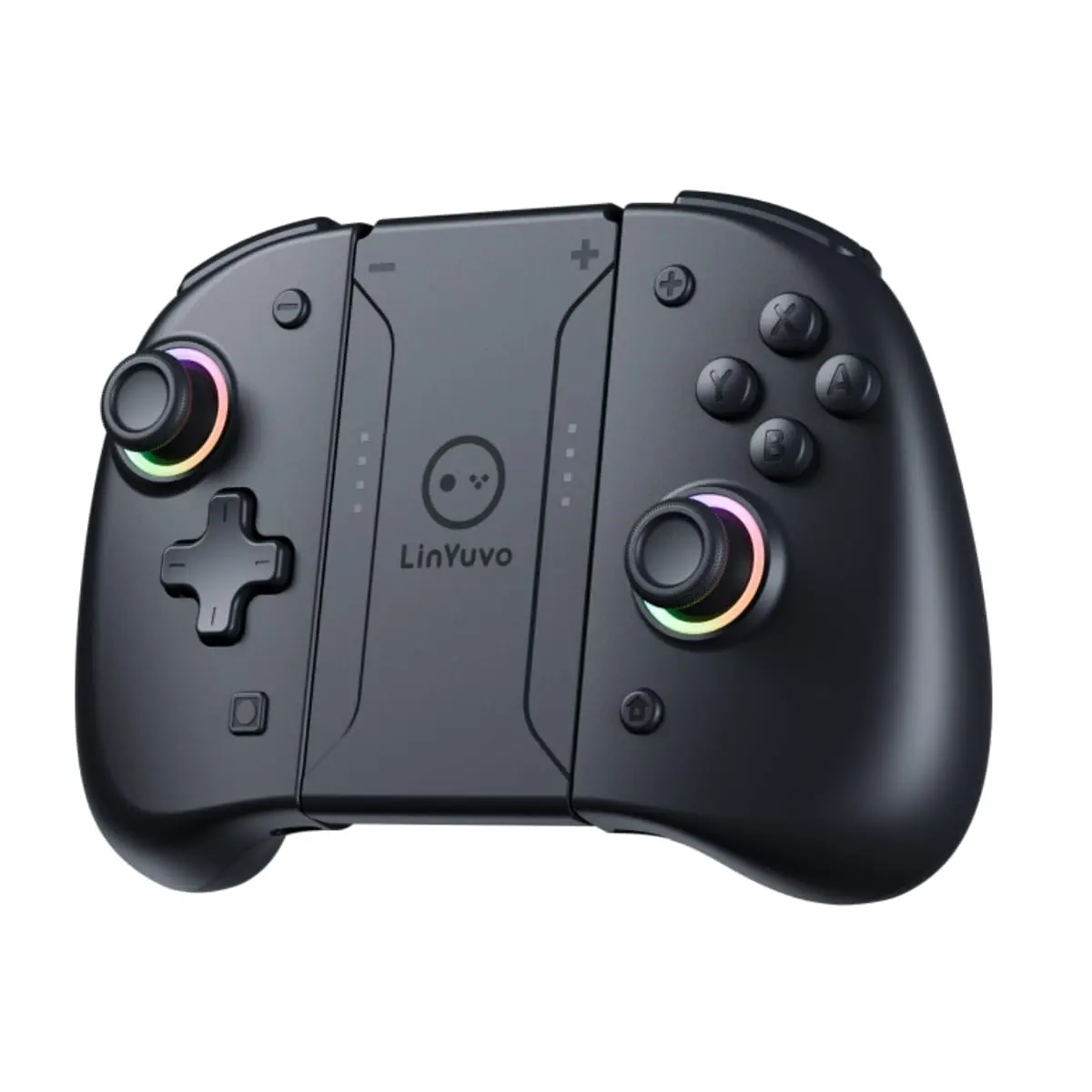 Controle sem Fio para Nintendo Switch Hall Effect Bluetooth, Preto Básica | KS37 Controle sem Fio, Vibração, Sensor de Movimento, Pega Confortável