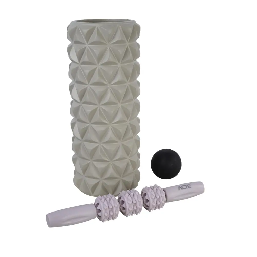 Acte Sports, Kit de Liberação Miofascial Superfície Texturizada Automassagem Relaxamento Muscular, T410 - 1