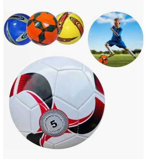 Bola De Futebol Infantil Campo Costura Firme Nº5 Cor Sortida