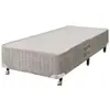 Base Box para Colchão de Solteiro Castor Premium Gel 39x88x188 cm - Cinza/Branco (Cód. Item 55007564) Outros produtos Castor - 1