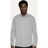 Camisa Aramis Masculina Slim Algodão Willis Chumbo - 1