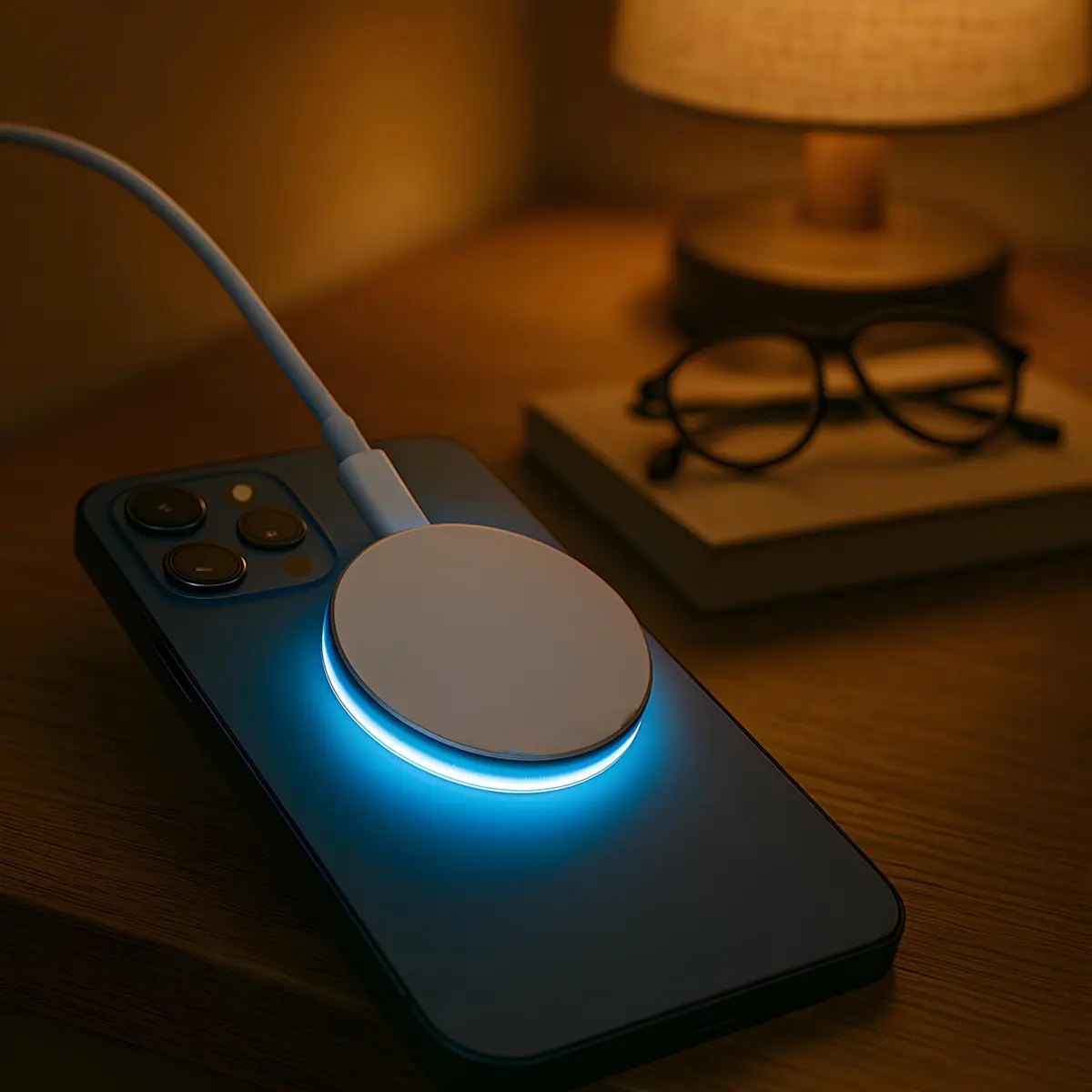 Carregador Magnético Premium 15W Indução, USB-C, Sem Fio, VARENZIA | Carregamento Turbo Sem Fio, USB-C, Rápido E Seguro