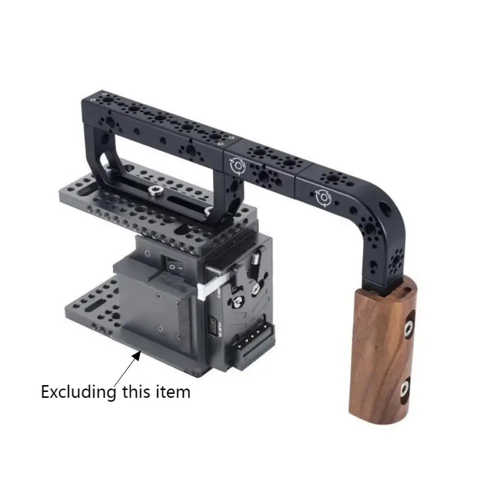 KUANJIE TH-S Universal Arri: Nova Alça Superior de Posicionamento para Câmeras, Gaiolas de Coelho, Equipamentos de Vídeo e Estabilizadores Gimbal