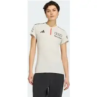 Polo Manga Curta Audi Revolut F1 Team - Engenheiros e Marketing Mulher adidas