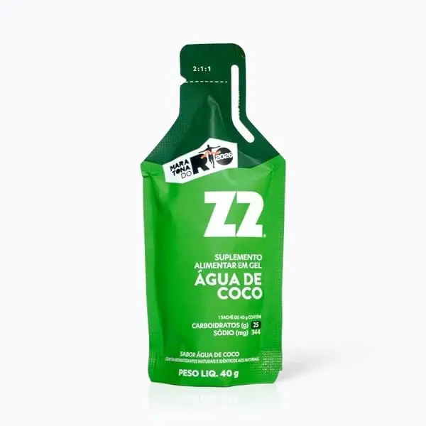 Energy Gel Z2 (sachê 40g), Sabor Água de Coco, Z2 Always Chasing