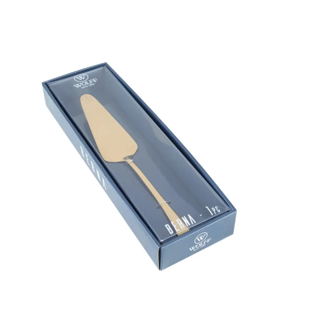 WOLFF - Espátula para Servir de Aço Inox Berna Dourado