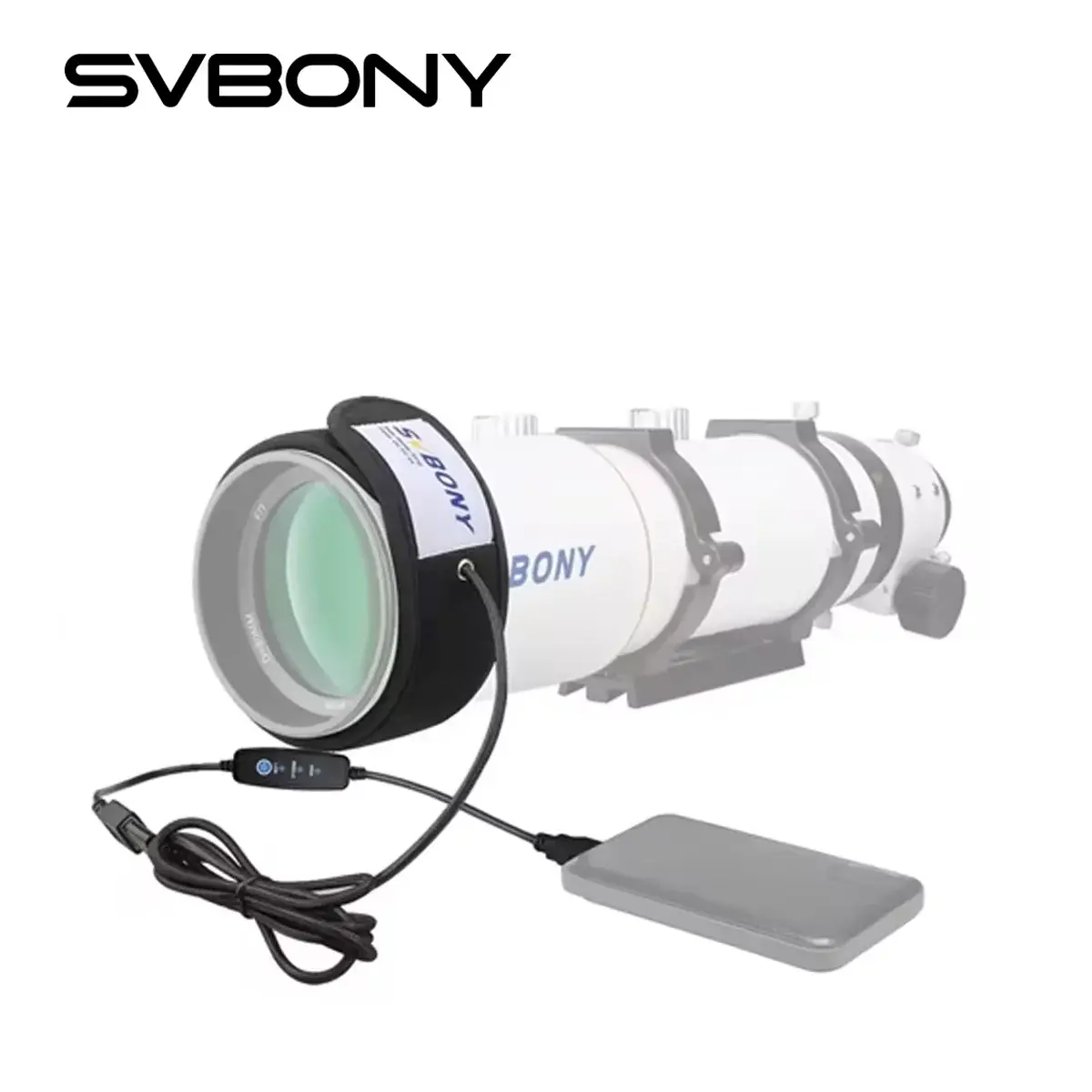 Svbony SV172 Tira aquecedora de lente de 240/320/400/430 mm para telescópio DSLR e câmera externa