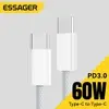 [Moedas R$22,71] 7 Cabos USB-C 60W PD para MacBook, iPad e iPhone - 1