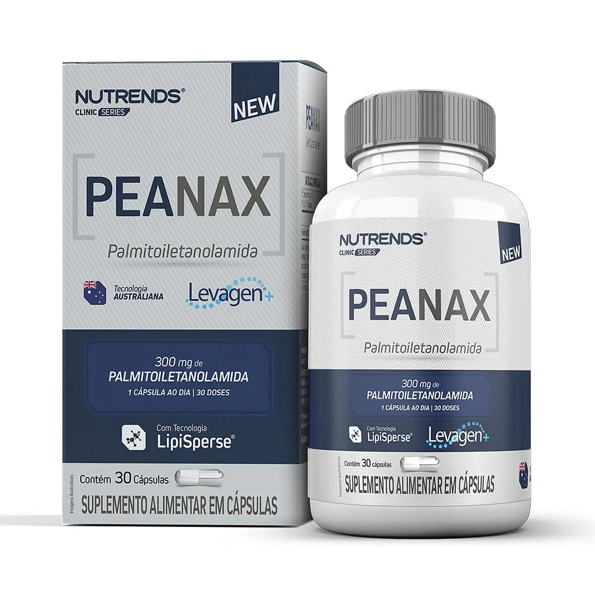 PEANAX (Levagen+® Palmitoiletanolamida) 30 cápsulas, Clinic Series Nutrends