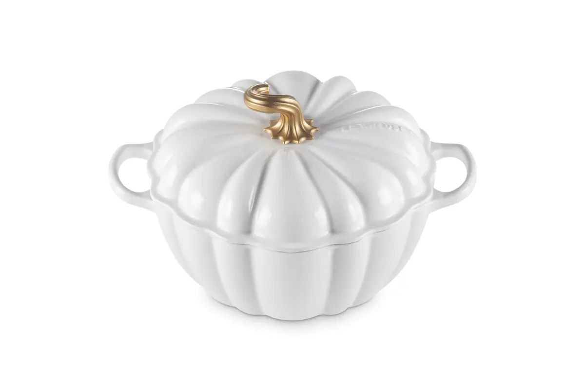Le Creuset Panela Abóbora 24cm Branco - 1