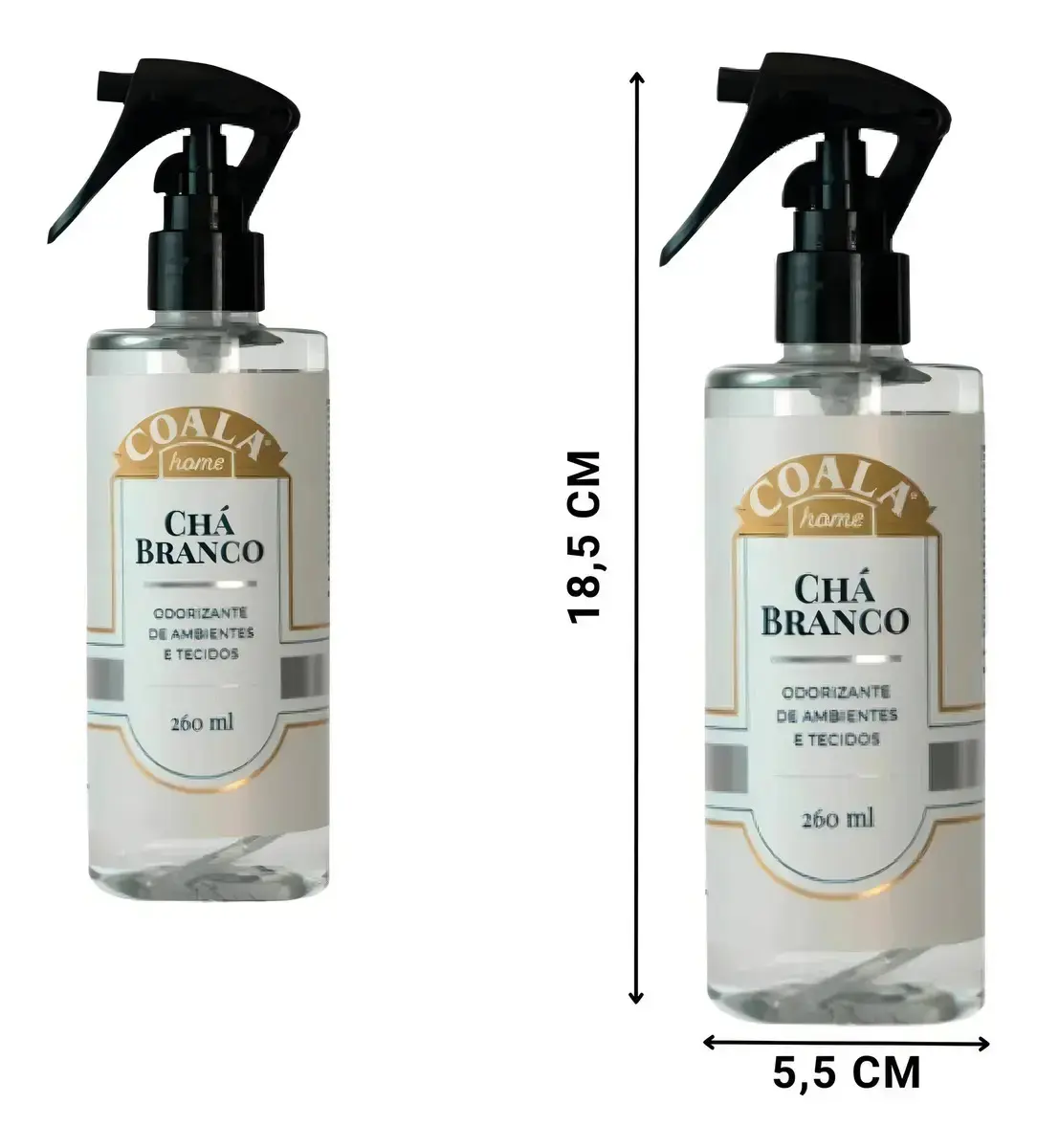 Odorizante de ambiente e tecidos 260ml chá branco thumbnail 5