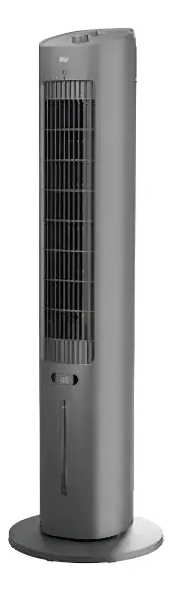 Climatizador De Ar Wap Air Fresh 4 Em 1 De Torre 127V Cor Cinza 90W 3L Bolsas De Gel Filtro Colmeia Baixo Ruído Oscilação