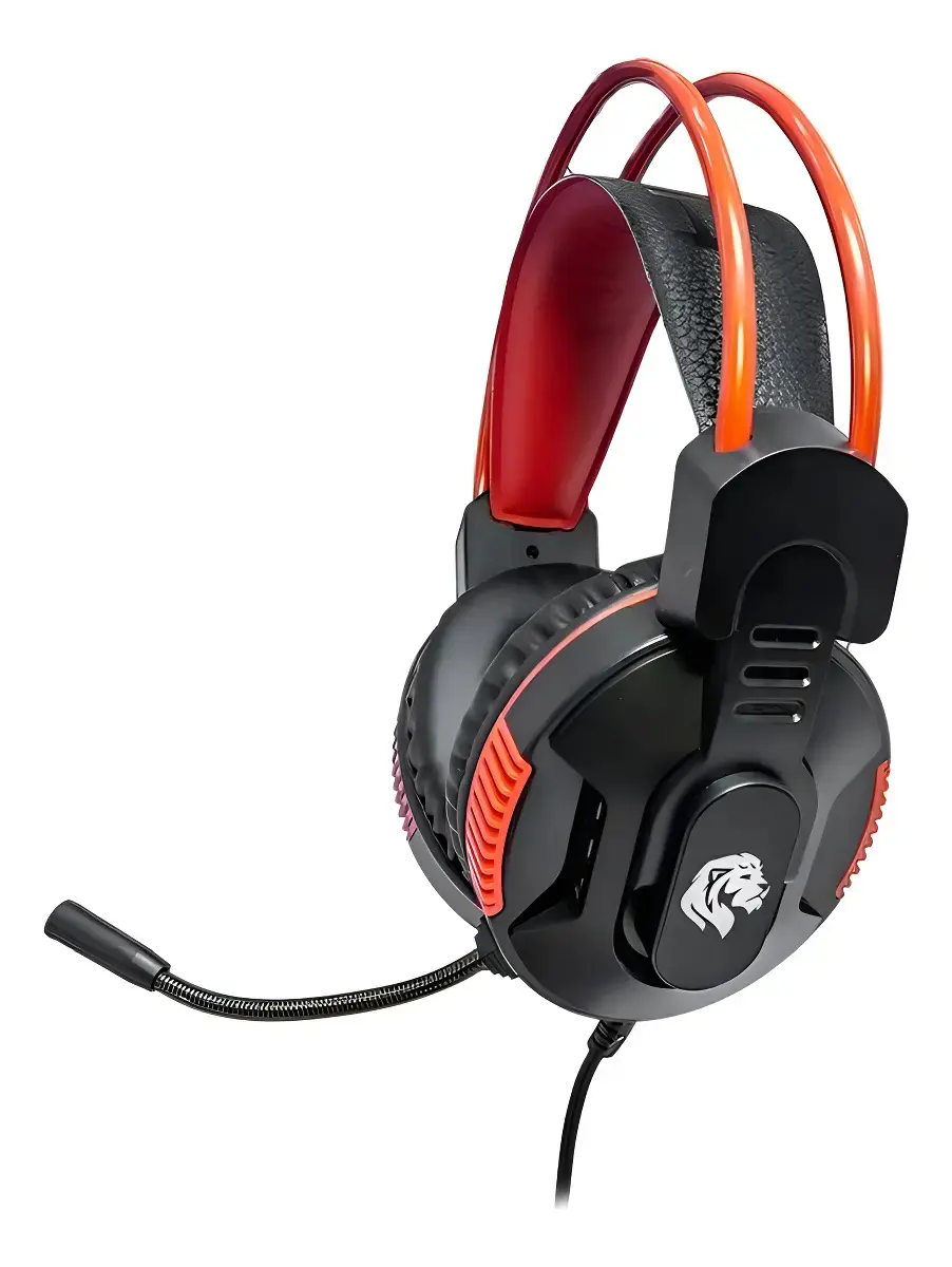 Fone Headset Gamer Com Microfone Fone Ouvido Led Rgb Cor Preto - 1