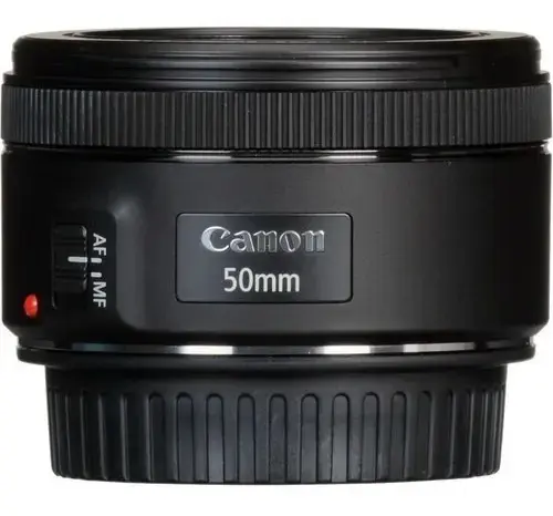 Lente Canon Ef 50mm F/1.8 Stm Cor Preto thumbnail 2