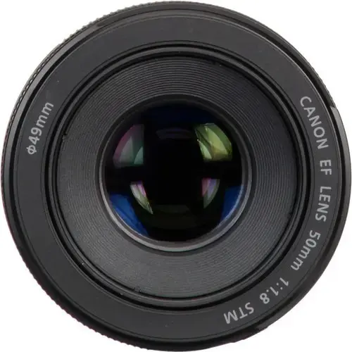 Lente Canon Ef 50mm F/1.8 Stm Cor Preto thumbnail 3