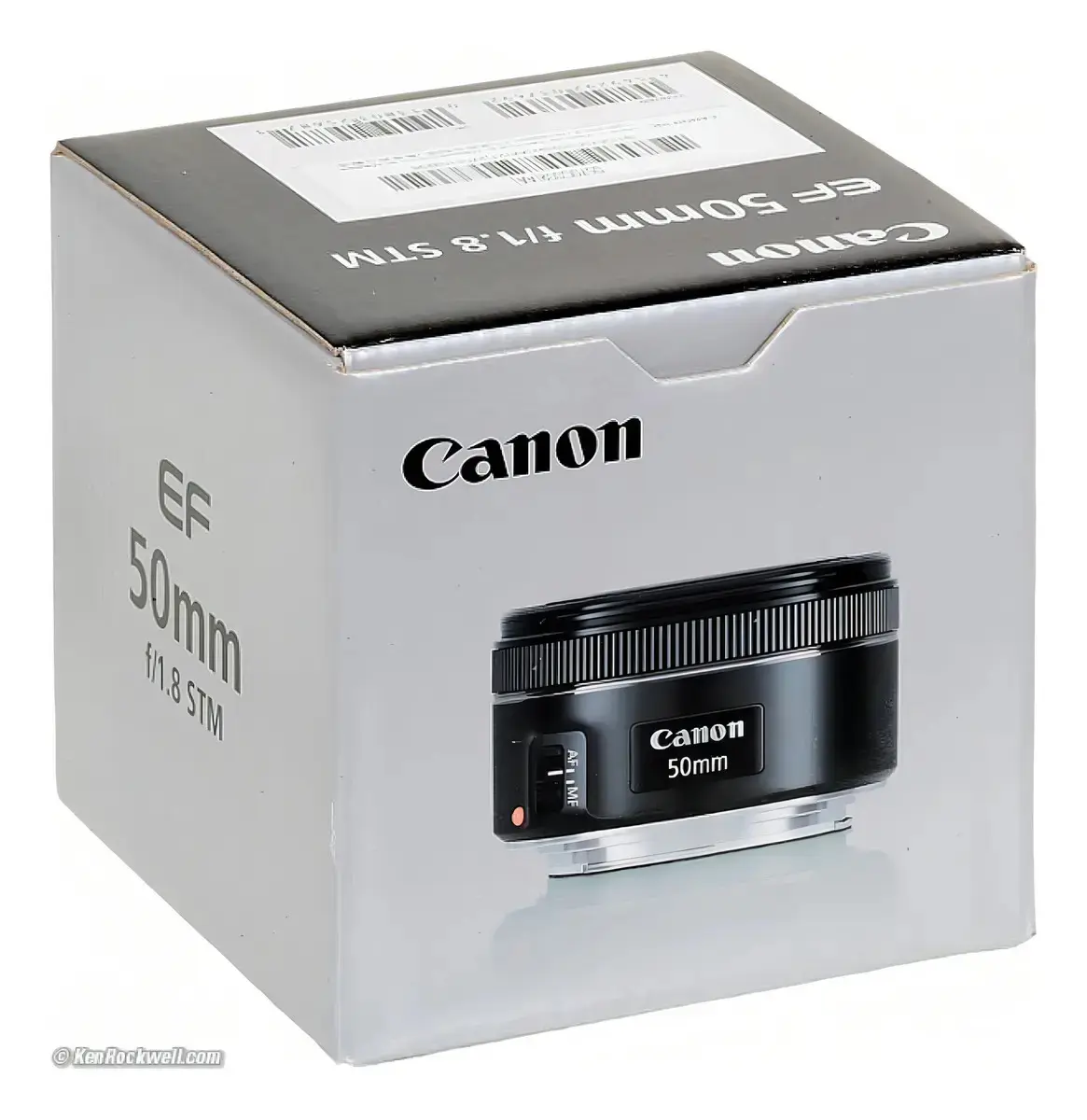 Lente Canon Ef 50mm F/1.8 Stm Cor Preto thumbnail 5