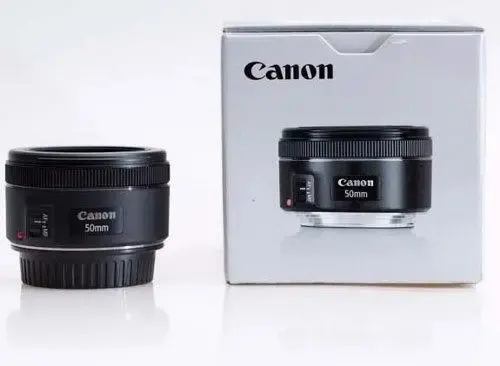Lente Canon Ef 50mm F/1.8 Stm Cor Preto thumbnail 6