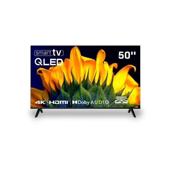 Smart Tv Hq Qled 50 Polegadas Hq-qled50sm 4k Wi-fi Bluetooth, - 1