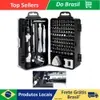 [R$20 MOEDAS] Kit Ferramentas Precisão -  115 Peças - 1