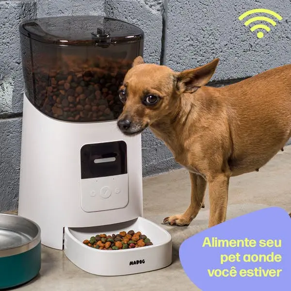 Alimentador Inteligente Automático Programável Cães E Gatos - 1