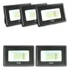 [R$ 15,42 cada] Kit 5 Refletores LED 200W Bivolt Luz Fria - 1