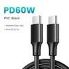 [App/ R$14,85 Moedas ] UGREEN-USB C Cabo de carregamento rápido 60W 1,5 metro, Tipo C - 1