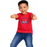Infantil - Camiseta Menino Adventure Alphabeto Vermelho