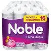 Papel Higiênico Folha Dupla Noble 16 Rolos 20m - 1