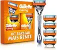 Kit Aparelho de Barbear Gillette Fusion 5 - 1 Aparelho de Barbear e 5 Cargas - 1