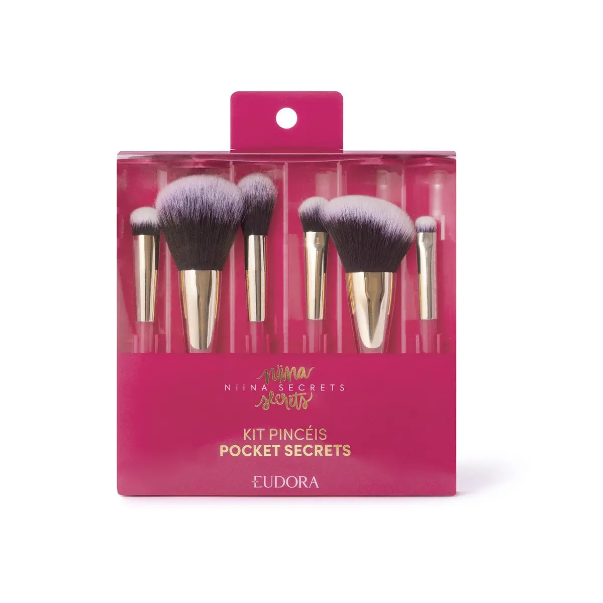 Eudora Niina Secrets Kit Minipincéis Pocket Secrets (6 itens)