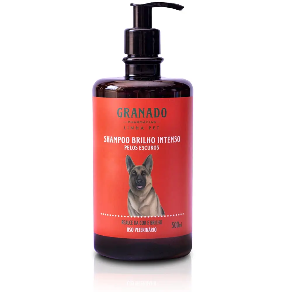 Granado Shampoo Pet Brilho Intenso Para Pelos Escuros, 500ml - 1