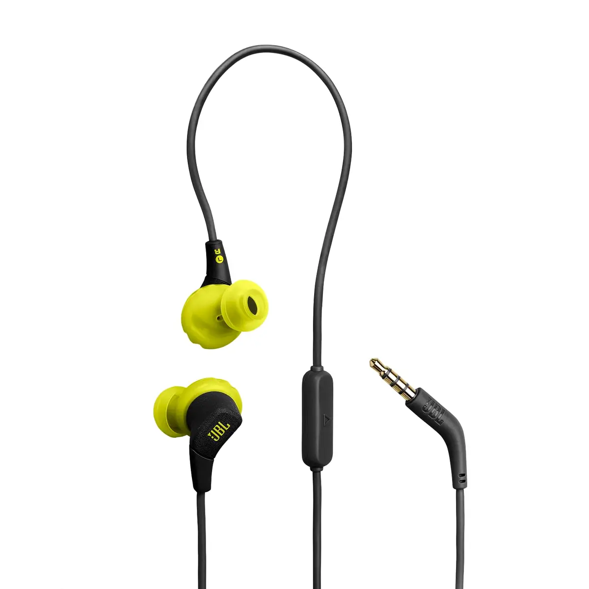 JBL, Fone de Ouvido Esportivo, Com Fio, Entrada P2, Endurance Run 3, IP65, Microfone Integrado - Preto - 1