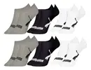 Kit Com 6 Meias Sapatilha Invisível Algodão Puma - 1