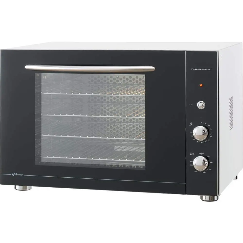 Fischer Forno Elétrico Bancada Turbo Fast 80L Air Fryer Inox 220V