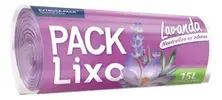 Saco para Lixo Lavanda 15l Pack Lixo 60 Unidades - 1