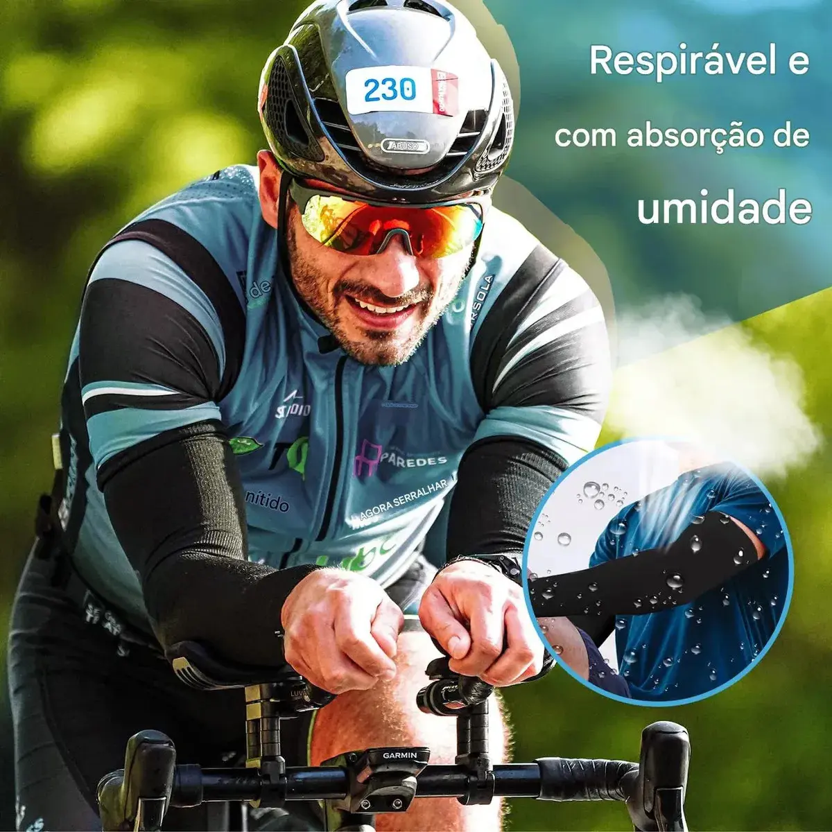 Joelheira Esportiva E Manguito Kit Vôlei Cor Preto Tamanho G thumbnail 8