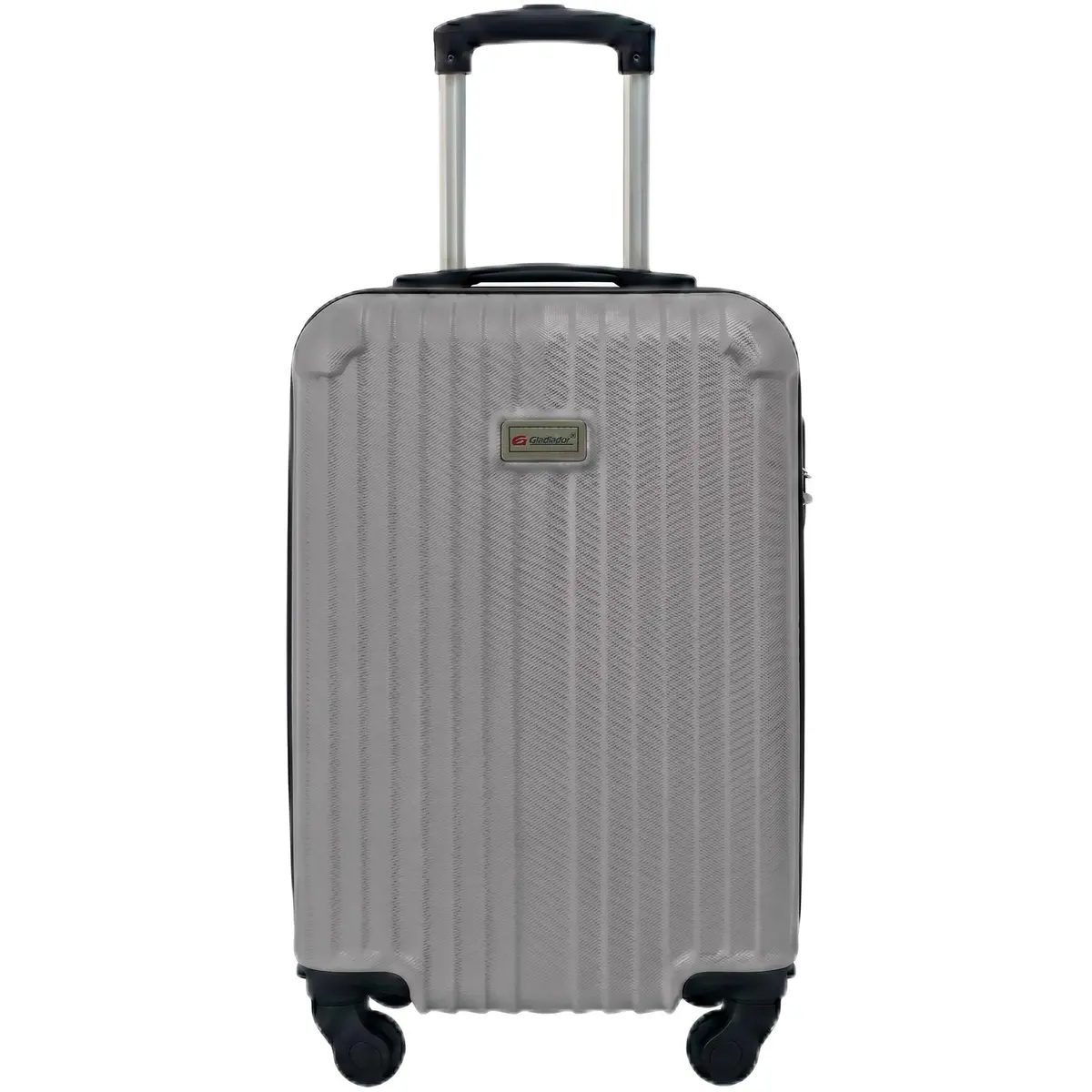 Mala de Viagem de Bordo 10kg Rodas 360 Removíveis Gladiador Classic D3MB (Cinza)